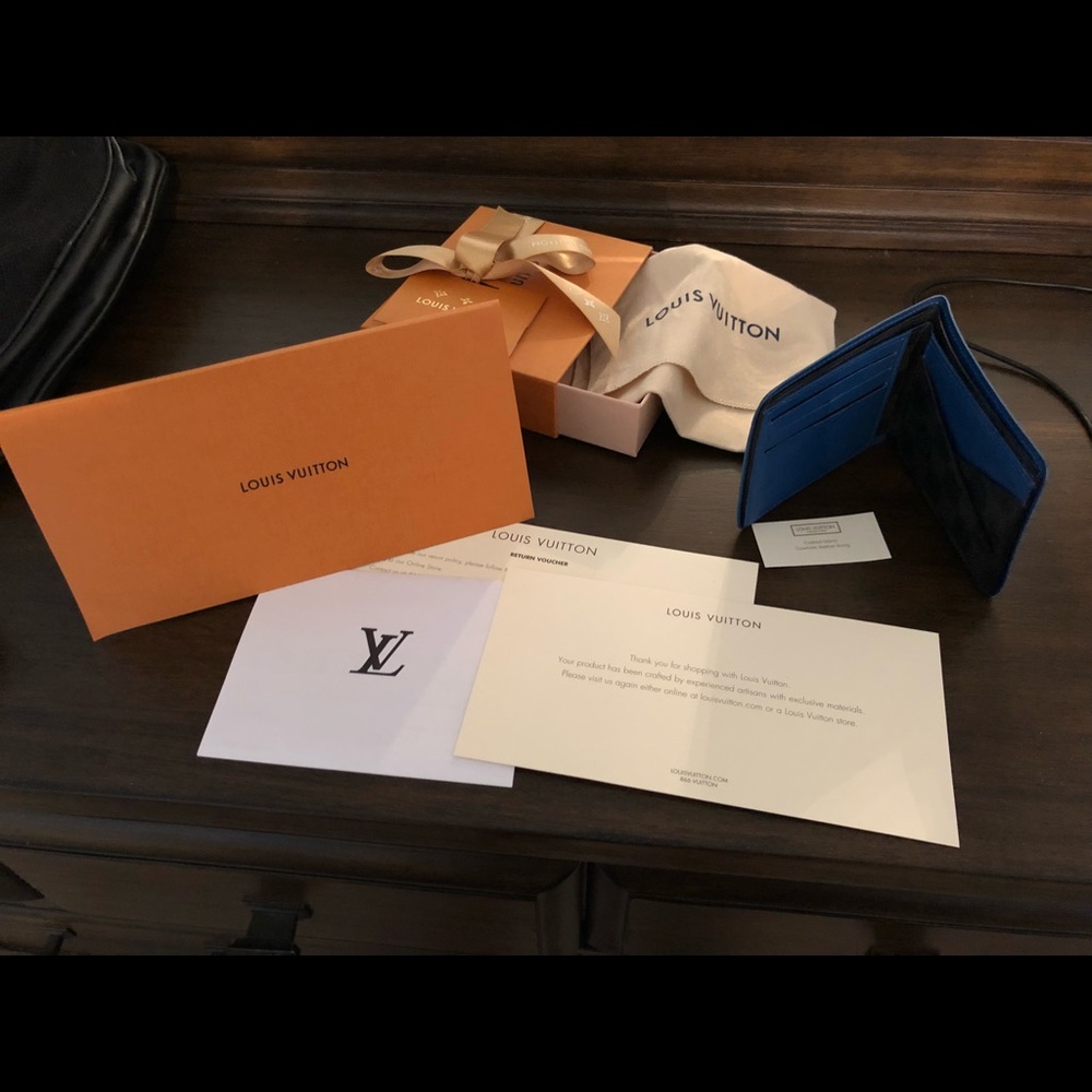 Louis Vuitton Men’s Multiple Wallet DamierGraphite